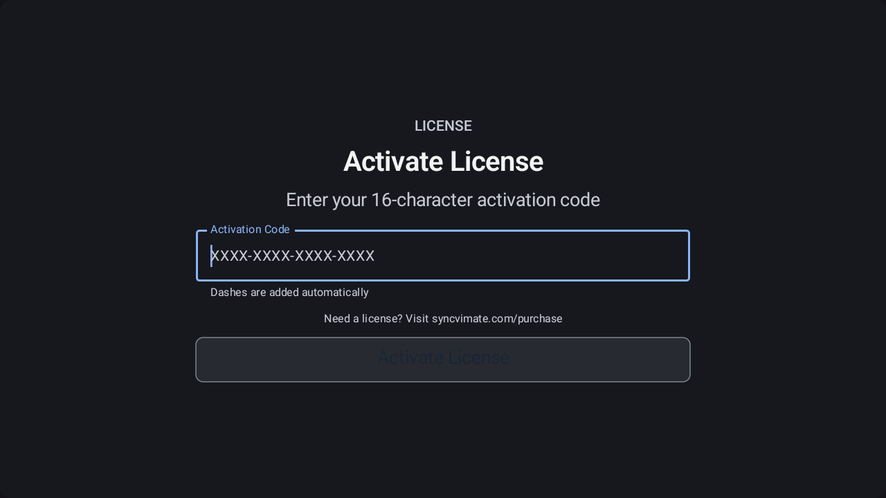 Activate License